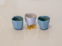 Flax Tea Cup - Duck Egg