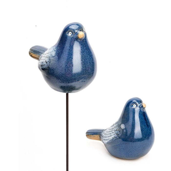 ceramic bird stake