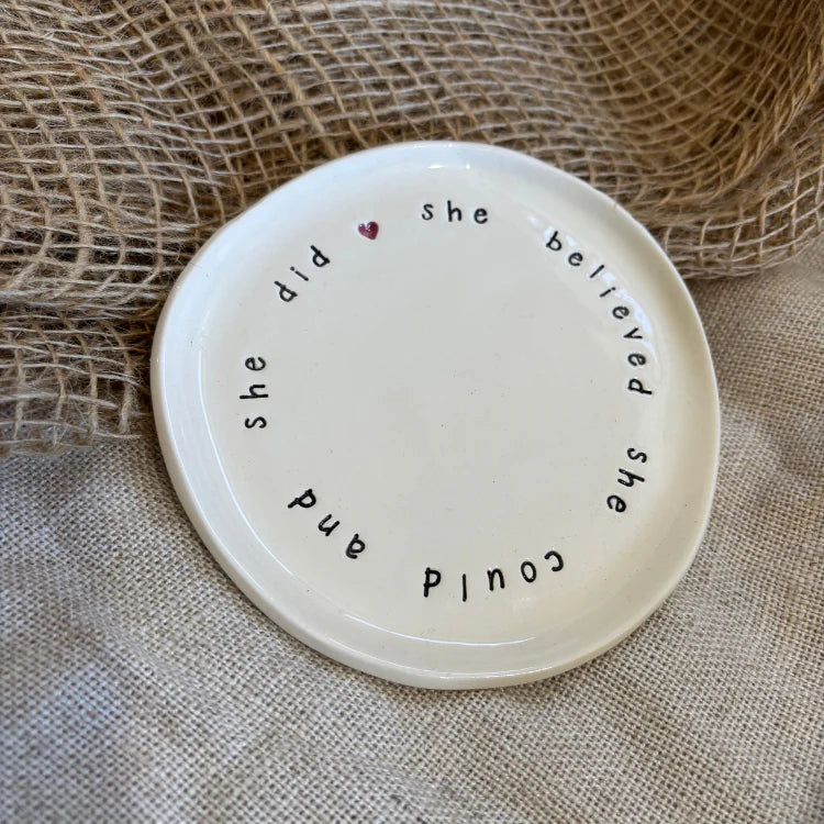 Handmade Ceramic Trinket Dish
