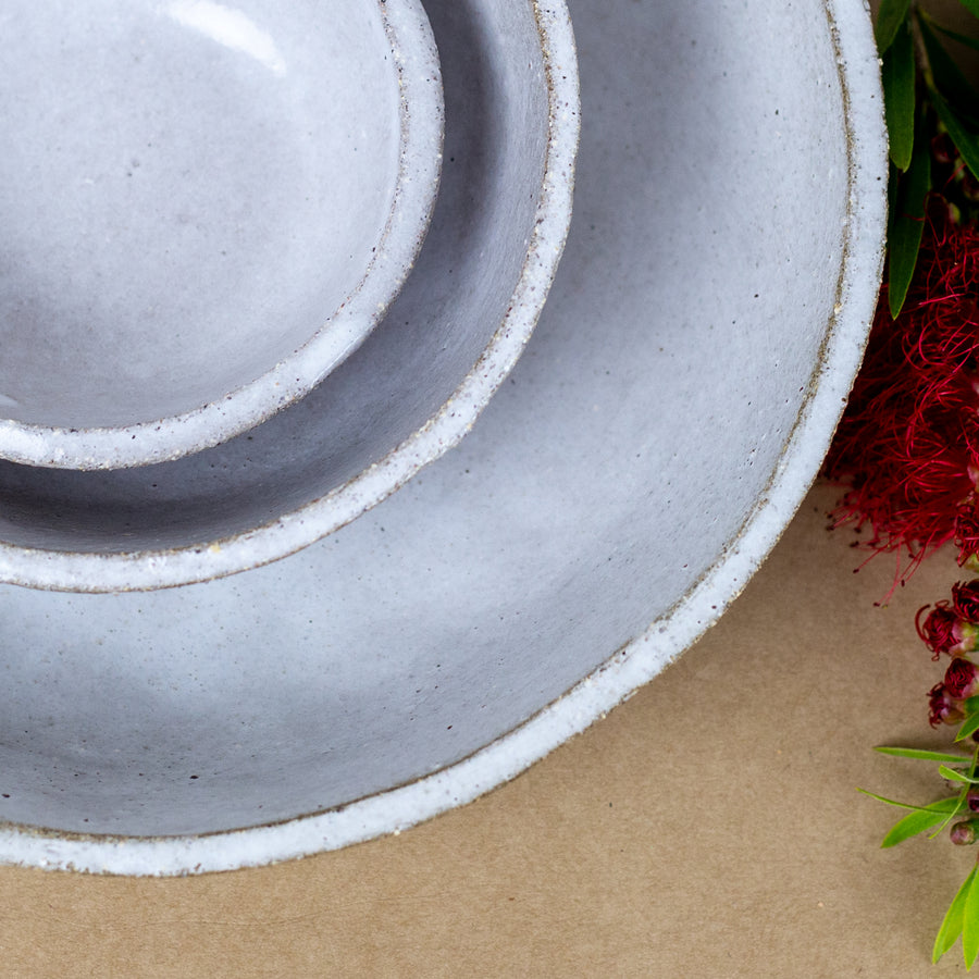 Handmade Ceramic Bowl - Grit Medium