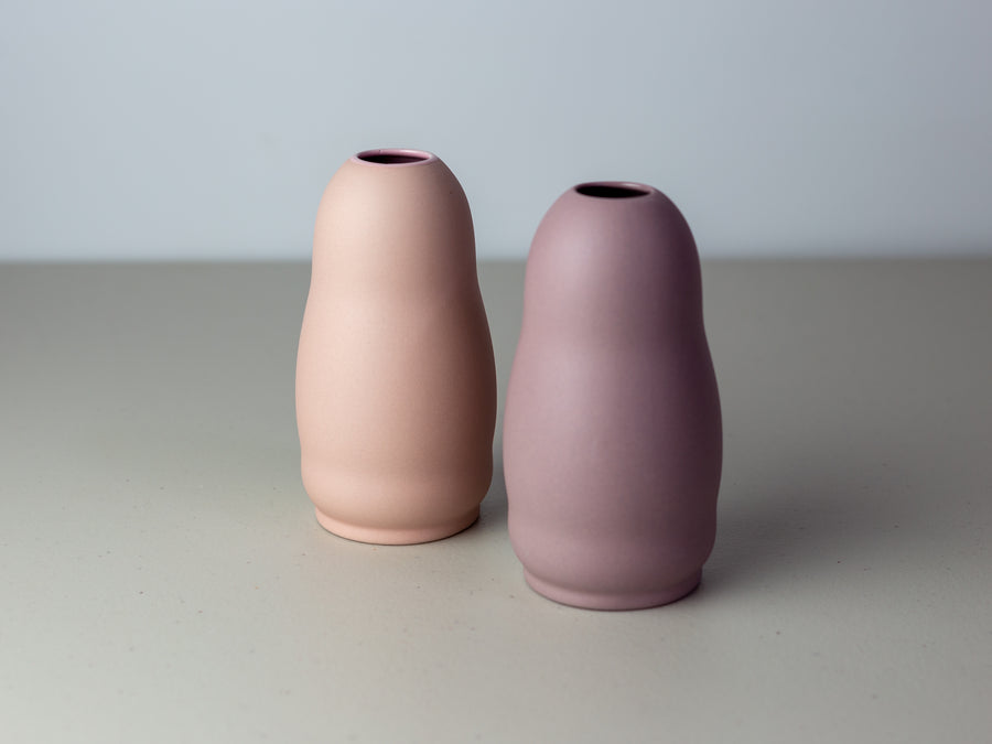 Vase, ceramic vase, Harmie Range Vase - Leo Mauve