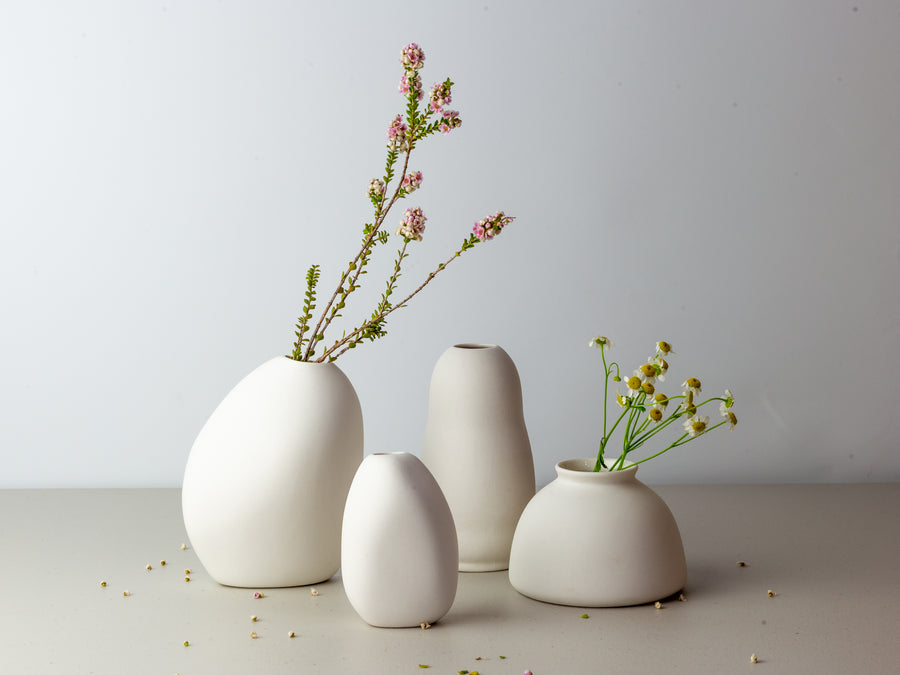 vase, ceramic vase, Great Harmie Range Vase - White