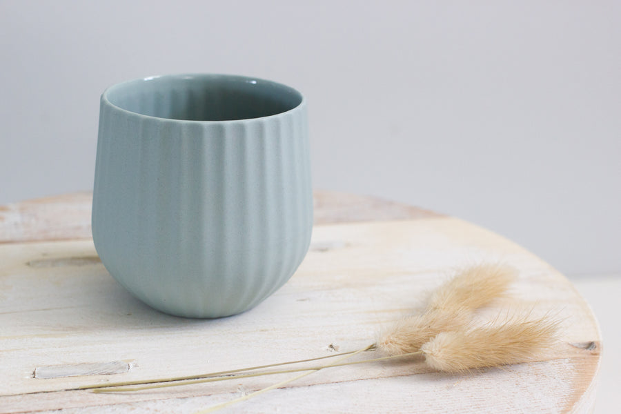 Flax Amity Ceramic Cup - Duck Egg